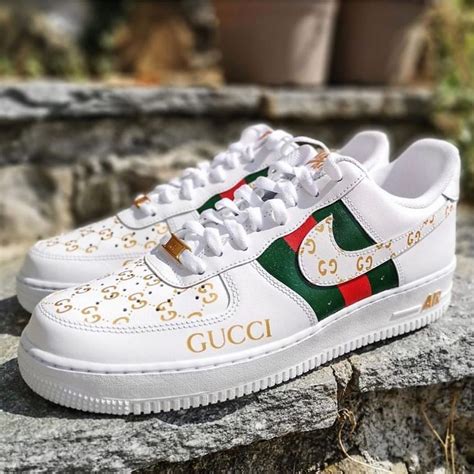 customized gucci shoes|air force 1 gucci custom.